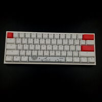 中古  Ducky Channel One 2 Mini Pure White RGB (dk-one2-rgb-mini-pw-silver-rat シルバー軸) 146989 