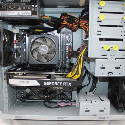 【通販センター】中古  インバースネット FRONTIER(AMD Ryzen 7 5800X/32GB DDR4 (PC4)/SSD1TB/なし/NVIDIA GeForce RTX 3070 8GB/W11H64 MAR) 198992 