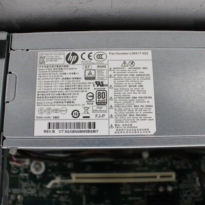 【通販センター】中古  HP Elite Desk 800 G4 SFF(Intel Core i7 8700/16GB DDR4 (PC4)/SSD512GB/DVDマルチ/AMD Radeon R7 200 Series 2GB/W11H64 MAR) 191883 