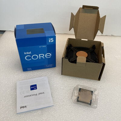 【京都店】中古  INTEL Core i5 12400F  (1700/2.5G/18M/C6/T12) 148615 