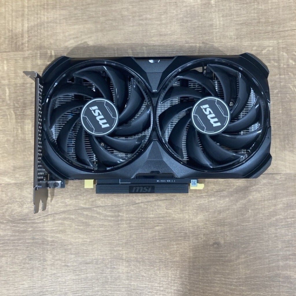 中古 MSI GeForce RTX 4060 Ti VENTUS 2X BLACK 8G OC (RTX4060Ti 8GB