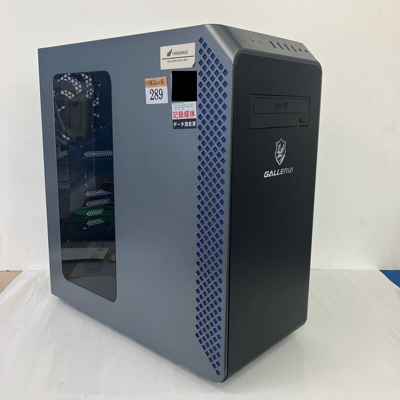 【楽天最安値に挑戦】 中古 THIRDWAVE GALLERIA XA7C-R37 (Core i7-11700/32GB/SSD 1TB その他