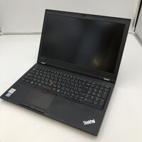 中古  Lenovo ThinkPad P52　20MAS12700 (Core i7 8750H/16GB/SSD512GB/-/NVIDIA Quadro P1000 4GB/15.6ｲﾝﾁ/1920x1080/Wi-Fi/WEBCAM/W11H64) 176658 
