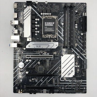 【福井日之出店】中古  ASUS PRIME H670-PLUS D4 (H670 1700 ATX DDR4) 150368 