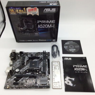 【浜松店】中古  ASUS PRIME A520M-E (A520 AM4 mATX DDR4) 143660 