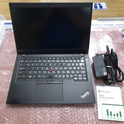 【宮崎恒久店】中古  LENOVO ThinkPad X13 (AMD Ryzen 5 Pro 4650U 2.10GHz/32GB/SSD256GB/-/オンボード/13.3/1920x1080/Wi-Fi/WEBCAM/W11P/Microsoft Office Home and Business 2024) 184183 
