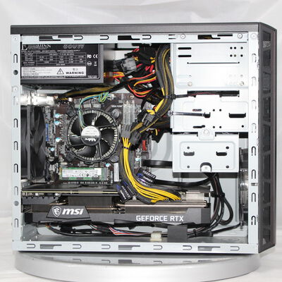 中古  インバースネット FRONTIER(Intel Core i7 10700F/16GB/SSD512GB/DVDマルチ/NVIDIA RTX A2000 12GB/W11H64 MAR) 178587 