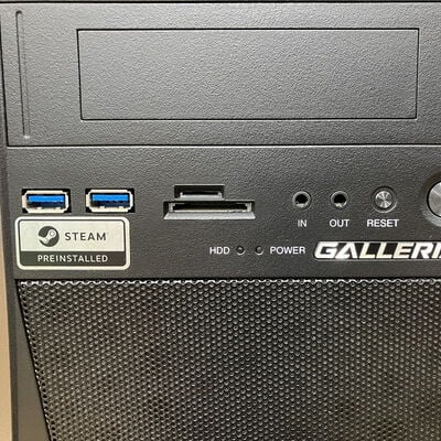 【熊本浜線店】中古  THIRDWAVE GALLERIA KT(Intel Core i7 9700/16GB/SSD512GB/DVD-ROM/NVIDIA GeForce GTX 1660 SUPER 6GB/W11H64 MAR) 180658 
