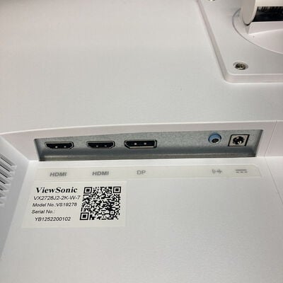 【広島店】中古  Viewsonic VX2728J2-2K-W-7 (27"W 2H1DP 240Hz WQHD) 3320004972 