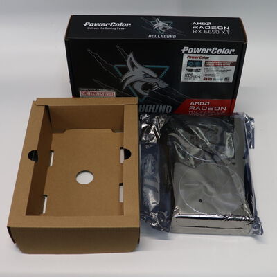 【札幌店】中古  PowerColor HELLHOUND RX6650XT 8GB GDDR6(RX 6650XT 8GB) 3210014530 