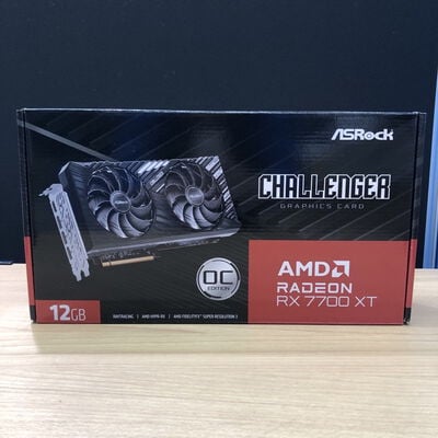 【甲府飯田店】中古  ASRock RX7700XT CL 12GO(RX7700XT Challenger OC) 4720001898 