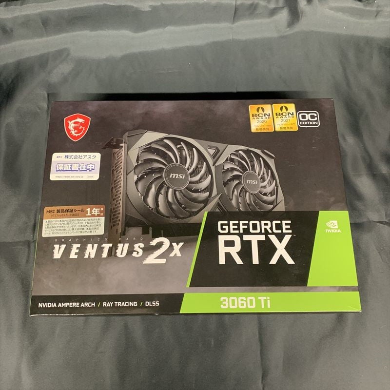 中古 MSI GeForce RTX 3060 Ti VENTUS 2X OCV1 (RTX3060Ti 8GB) 175518