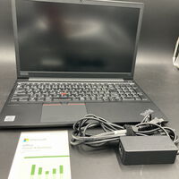 中古  Lenovo ThinkPad E15 (INTEL Core i5 10210U 1.6GHz/16GB/SSD256GB/-/オンボード/15.6/1920x1080/Wi-Fi/WEBCAM/W11H64/Microsoft Office Home and Business 2024付) 179603 