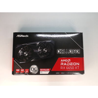 【前橋ｲﾝﾀｰｱｶﾏﾙ店】中古  ASRock RX6650XT CLD 8GO (RX 6650XT 8GB) 150487 