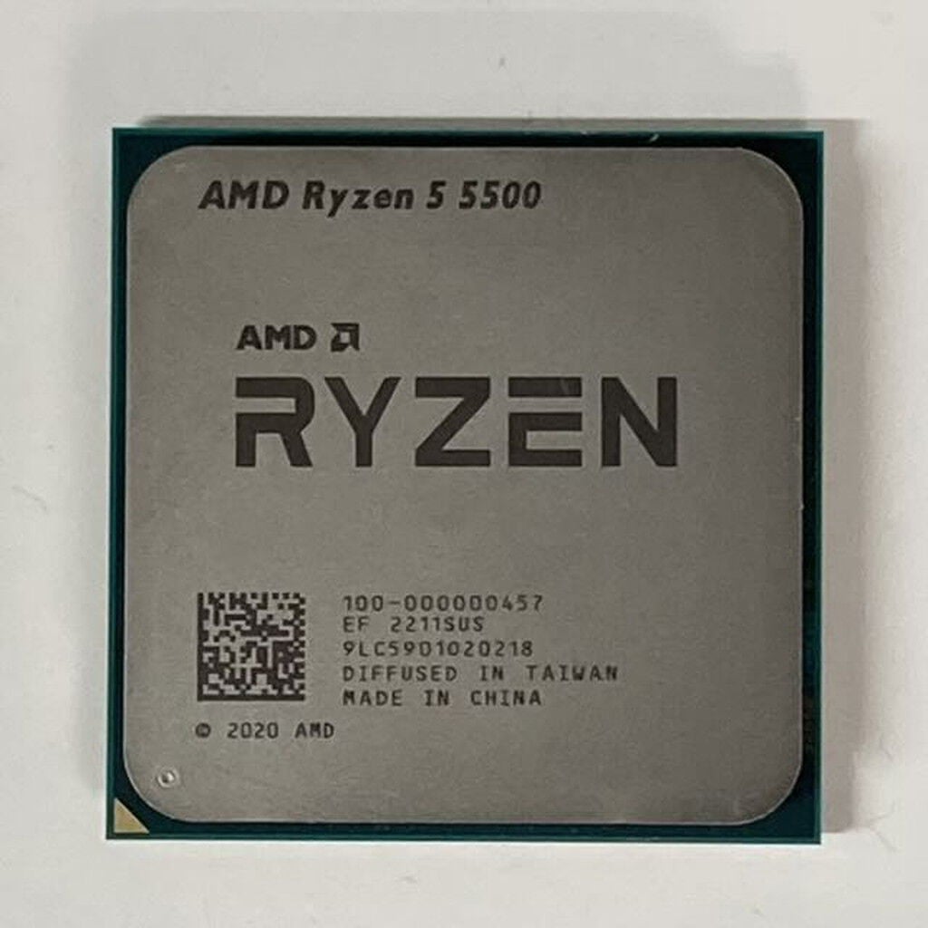 中古 AMD Ryzen 5 5500 (AM4/3.6GHz/19M/C6/T12/65W) 150184 （392492
