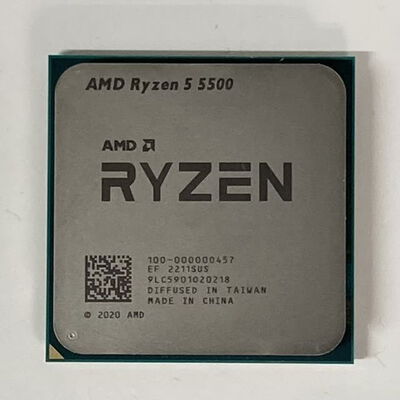 【八王子店】中古  AMD Ryzen 5 5500 (AM4/3.6GHz/19M/C6/T12/65W) 150184 