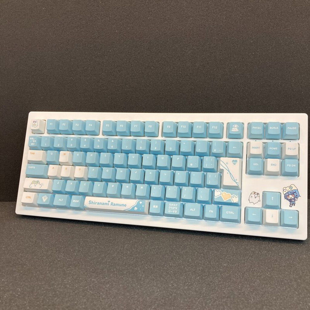 中古 VSPO! GEAR Gaming Keyboard[有線][白波らむね EDITION