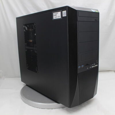 【通販センター】中古  THIRDWAVE GALLERIA KT(Intel Core i7 8700/16GB DDR4 (PC4)/SSD500GB/DVDマルチ/NVIDIA GeForce GTX 1060 6GB/W11H64 MAR) 198169 