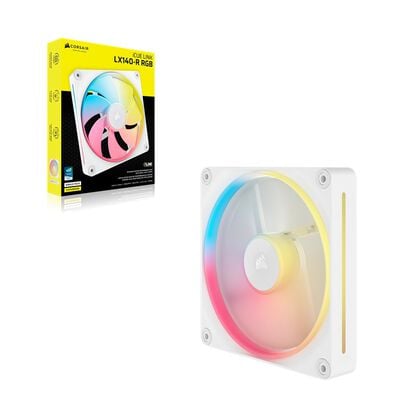 Corsair  iCUE LINK LX140-R RGB WHITE Single Reverse Fan Expansion CO-9051055-WW (ホワイト) 