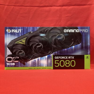 【千葉店】中古  Palit NE75080S19T2-GB2031A (RTX5080 GamingPro OC 16GB) 188360 