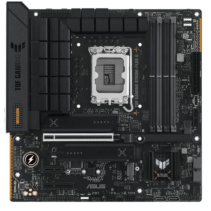 ASUS TUF GAMING B760M-PLUS II (B760 1700 MicroATX)