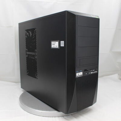 【通販センター】中古  THIRDWAVE GALLERIA KT(AMD Ryzen 7 3700X/16GB DDR4 (PC4)/SSD500GB/なし/NVIDIA GeForce GTX 1660 SUPER 6GB/W11H64 MAR) 192354【5/21値下げ!】 