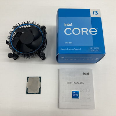 【福山ココローズ店】中古  INTEL Core i3 13100F (1700/3.4G/12M/C4/T8) 154216 