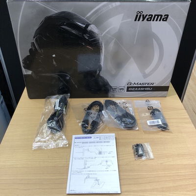 【甲府飯田店】中古  iiyama G-MASTER G2445HSU-B2 [23.8インチ] フルHD (1920x1080) 100 Hz 3480040011 