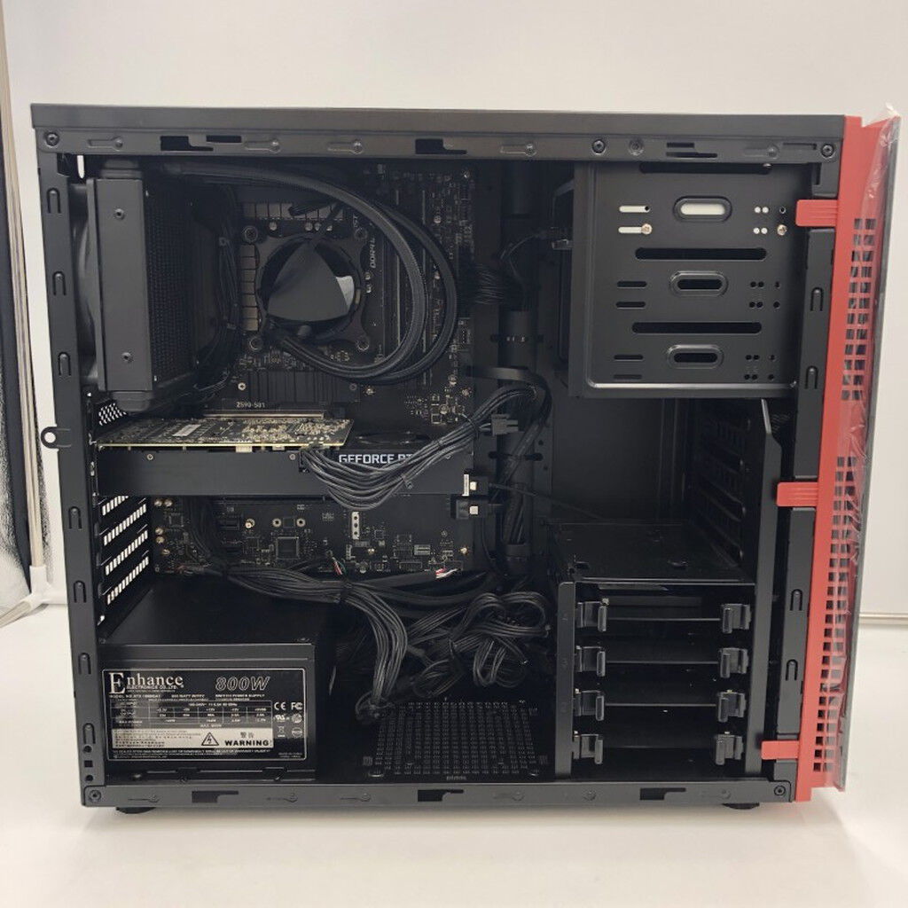 中古 LEVEL∞ ゲーミングデスクトップ(i7 11700/16GB/SSD512GB+1TB