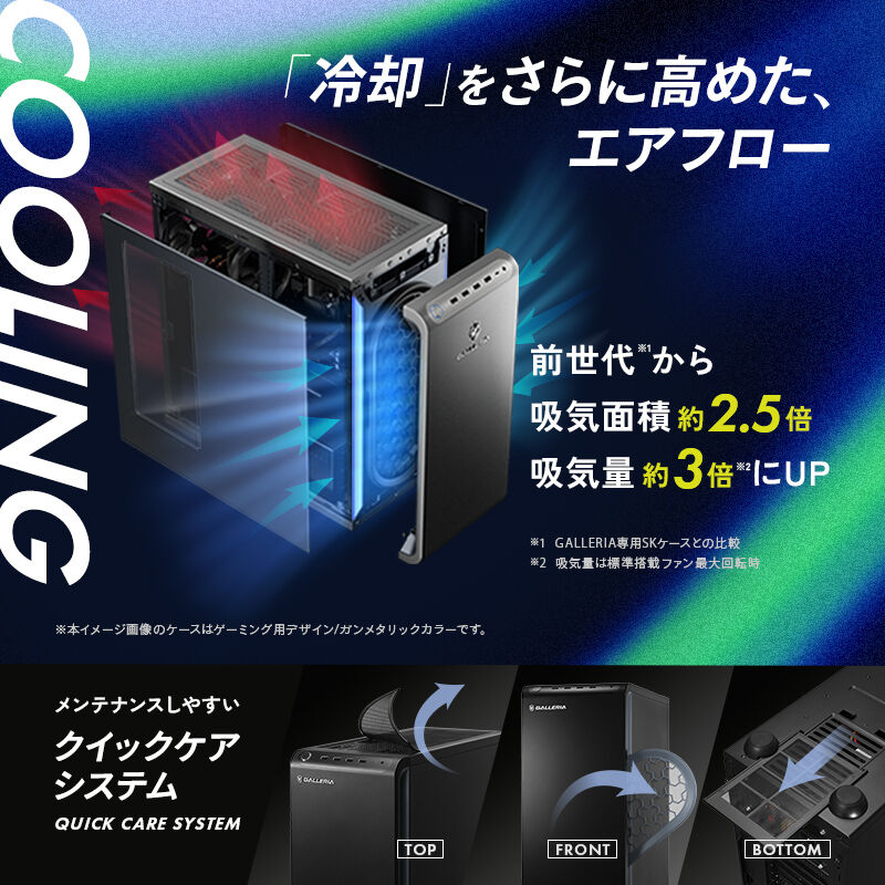 GALLERIA XDC7A-R57T-CB Adobe Creative Cloud推奨スペックモデル