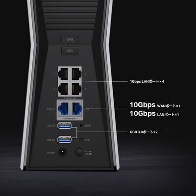 TP-Link  Archer BE805(JP) (BE19000 トライバンドWi-Fi 7ルーター) 