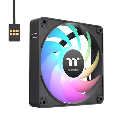Thermaltake  CT140 EX ARGB Sync PC Cooling Fan 3 Fan Pack CL-F182-PL14SW-A (3個パック ブラック) 