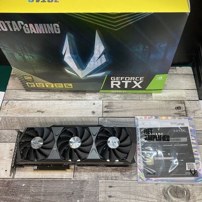 【広島店】中古  ZOTAC ZT-A30710Q-10P（RTX3070Ti 8GB） 3320005386 