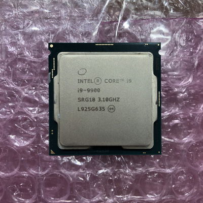 【宮崎恒久店】中古  Intel Core i9 9900 (1151/3.10GHz/16M/C8/T16) 140315 