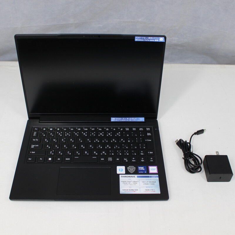 【ジャンク品】THIRDWAVE ノートPC Amazon.co.jp: ノートPC パソコン THIRDWAVE DX-A7 Core i7-1260P/16GB