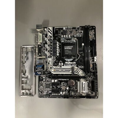 【座間相武台】中古  ASRock B250M-HDV (B250 1151 mATX DDR4) 133219 
