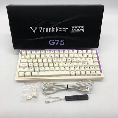 【郡山安積店】中古  DrunkDeer G75-W0P03-JP (有線 ｹﾞｰﾐﾝｸﾞｷｰﾎﾞｰﾄﾞ) 3400007969 