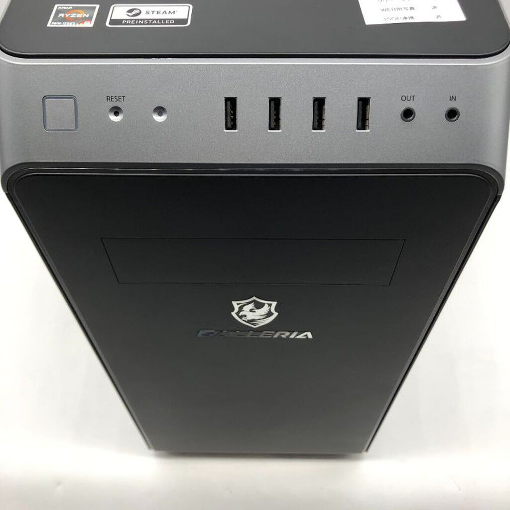 中古 GALLERIA ZA9R-69XT (Ryzen 9 5900X/32GB/M.2 SSD1TB/RX6900XT