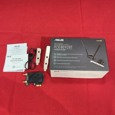 【静岡東瀬名店】中古  ASUS PCE-BE92BT (11be 無線LAN子機 PCIe) 5140000979 