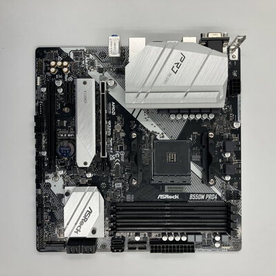 【なんば店】中古  ASRock B550M Pro4 (B550 AM4 mATX DDR4) 142938 