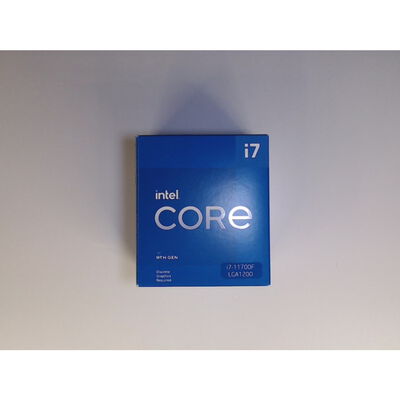 【前橋ｲﾝﾀｰｱｶﾏﾙ店】中古  INTEL Core i7 11700F (1200/2.5G/16M/C8/T16) 145164 