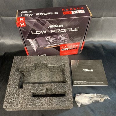 【横浜駅前店】中古  ASRock RX550 LP 4G (Radeon RX550 4GB GDDR5 1H1P) 199771 