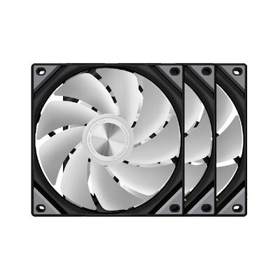 TRYX  ROTA SL ARGB Reverse 120 Black F-R120R-AM3M-G0K (120mm リバースファン ブラック 3個パック) 