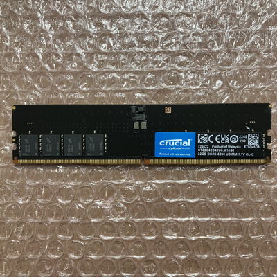 【宮崎恒久店】中古  Crucial CT32G52C42U5.M16G1(DDR5 PC5-41600 32GB) 1460026052 