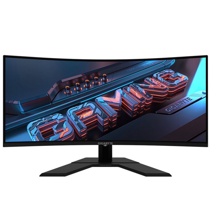 一番の贈り物 GIGABYTE GS34WQC (34インチウルトラワイド 湾曲液晶モニター ディスプレイ・モニター本体