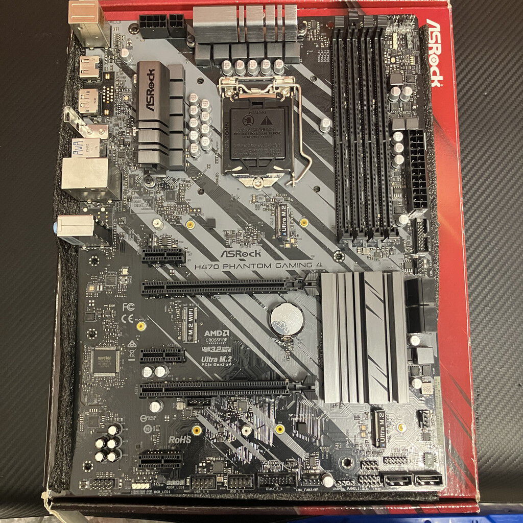 中古 ASRock H470 Phantom Gaming 4 (H470 1200 ATX DDR4) 142778