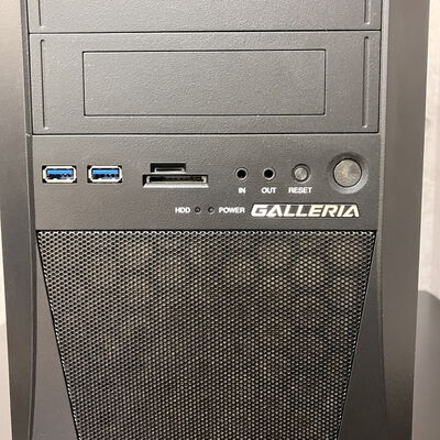 【長野稲里店】中古  GALLERIA XV (i7 8700K/16GB/SSD512GB/HDD2TB/GTX1070Ti/W10H) 5110000426 