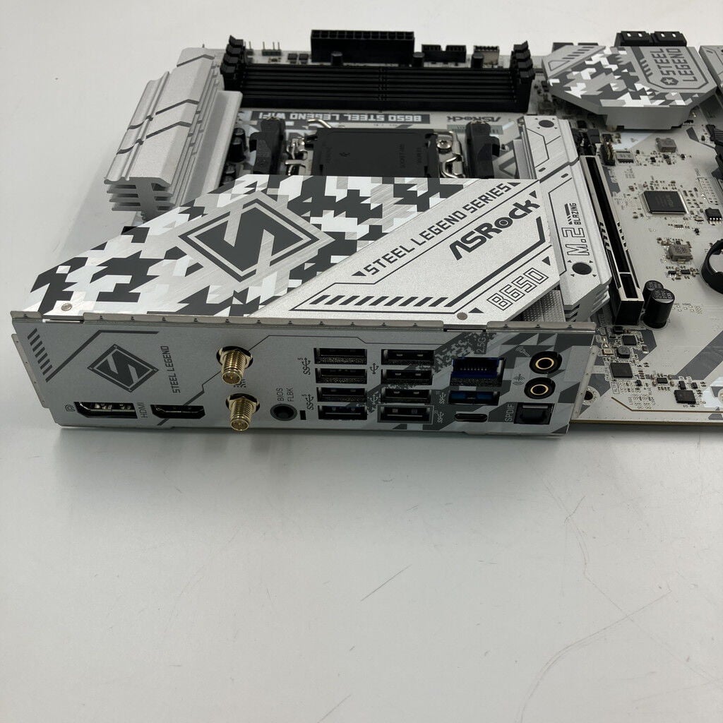 中古 ASRock B650 Steel Legend WiFi (B650 AM5 ATX) 3280023183