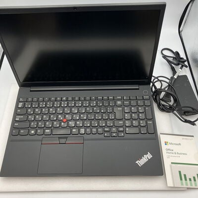【新潟店】中古  LENOVO E15 Gen2 MSO 指紋認証あり (Intel Core i5 1135G7 2.4GHz/8GB/SSD256GB/-/オンボード/15.6/1920x1080/GbE/Wi-Fi/WEBCAM/W11P/Microsoft Office Home and Business 2024) 188501 
