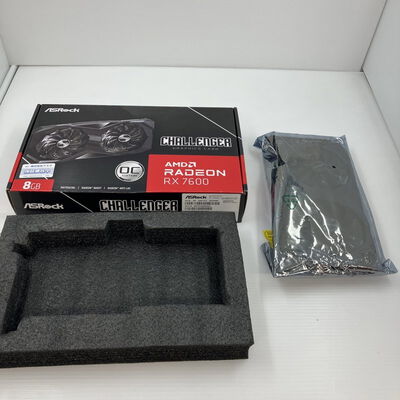 【秋葉原本店】中古  ASRock RX7600 CL 8GO RX7600 Challenger 8G OC (RX7600 8G) 162749 